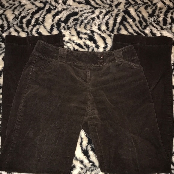 Ann Taylor Petites brown corduroy size 00P - Picture 2 of 5